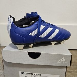 Adidas Kids Golettos Blue Soccer Shoes